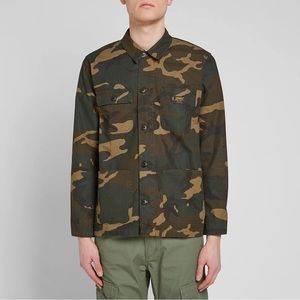 Carhartt WIP Camo Ripstop Michigan Shirt Jacket Medium